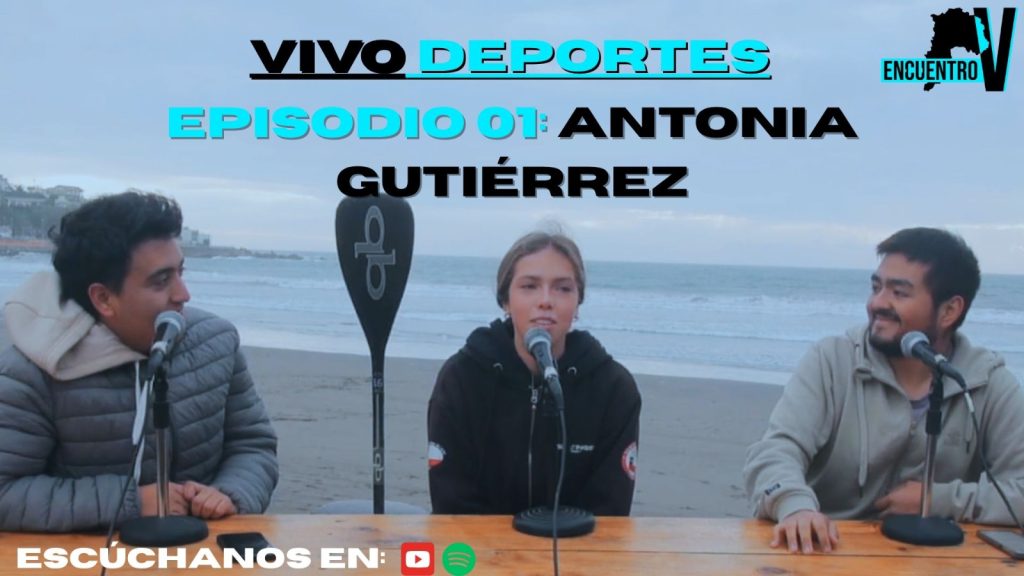Vivo Deportes: Antonia Gutiérrez, la talentosa joven del Surf chileno.